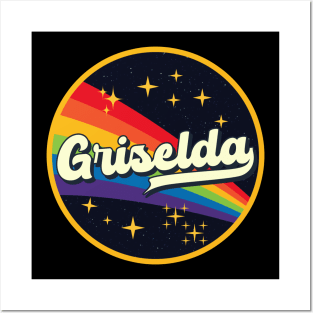 Griselda // Rainbow In Space Vintage Style Posters and Art